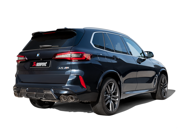 Akrapovic Slip On Line (Titanium) for BMW X5M / X6M (F95, F96) - ModsDirect