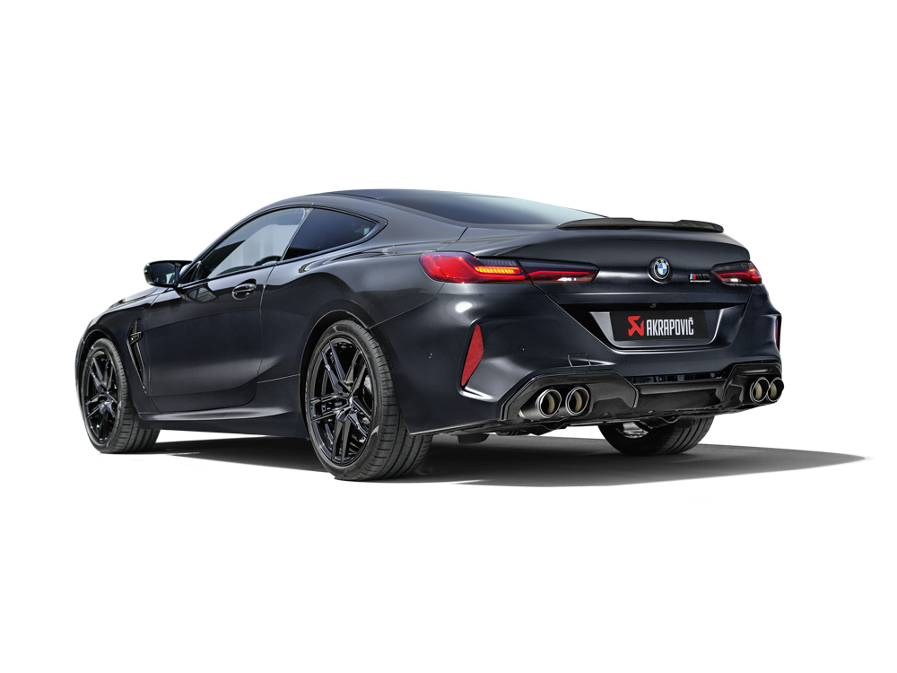 Akrapovic Slip-On Line (Titanium) for OPF BMW M8 / M8 Competition (F91, F92) - ModsDirect