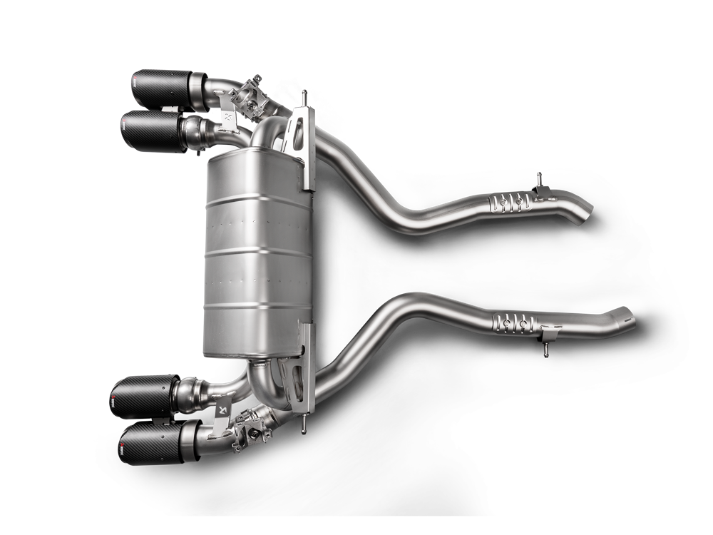 Akrapovic Slip-On Line (Titanium) for BMW F87N M2 Competition / M2CS - ModsDirect