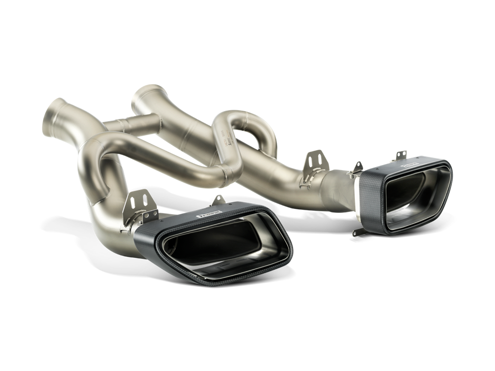 Akrapovic Slip-On Line (Titanium) for McLaren MP4-12C - ModsDirect