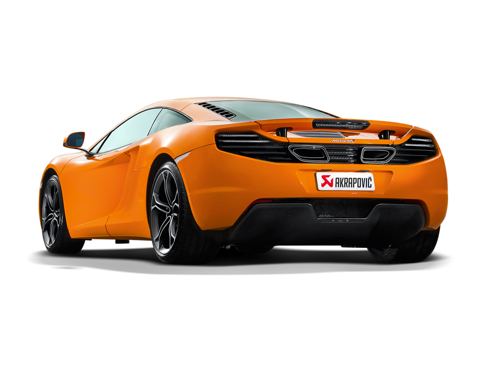 Akrapovic Slip-On Line (Titanium) for McLaren MP4-12C - ModsDirect