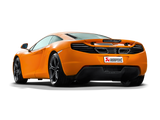 Akrapovic Slip-On Line (Titanium) for McLaren MP4-12C - ModsDirect