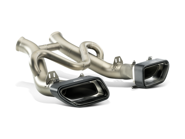 Akrapovic Slip-On Line (Titanium) for McLaren MP4-12C - ModsDirect