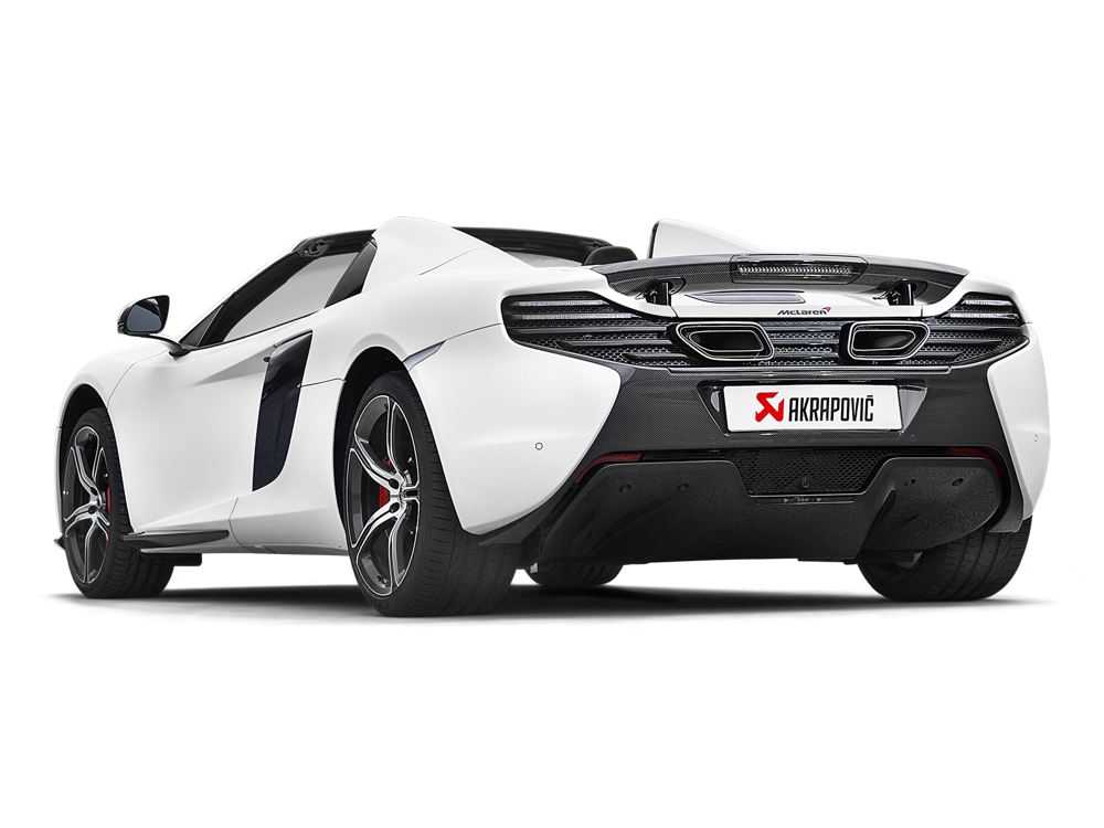 Akrapovic Slip-On Line (Titanium) for McLaren 650S / 650S Spider - ModsDirect