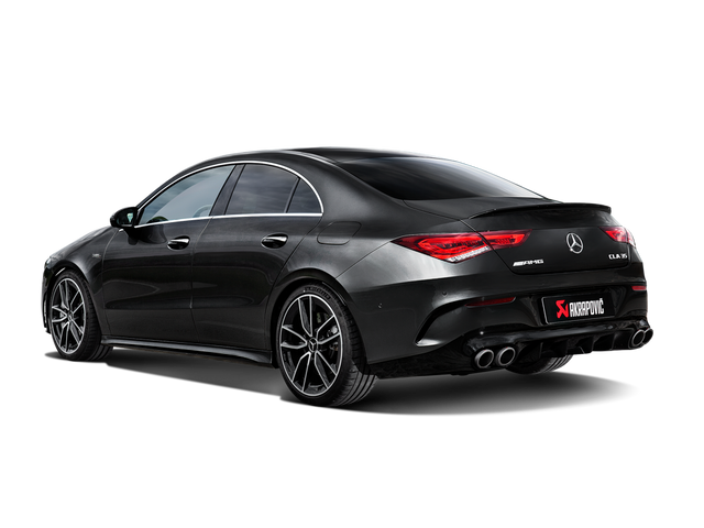 Akrapovic Slip On Line (Titanium) for Mercedes CLA 35 AMG - ModsDirect