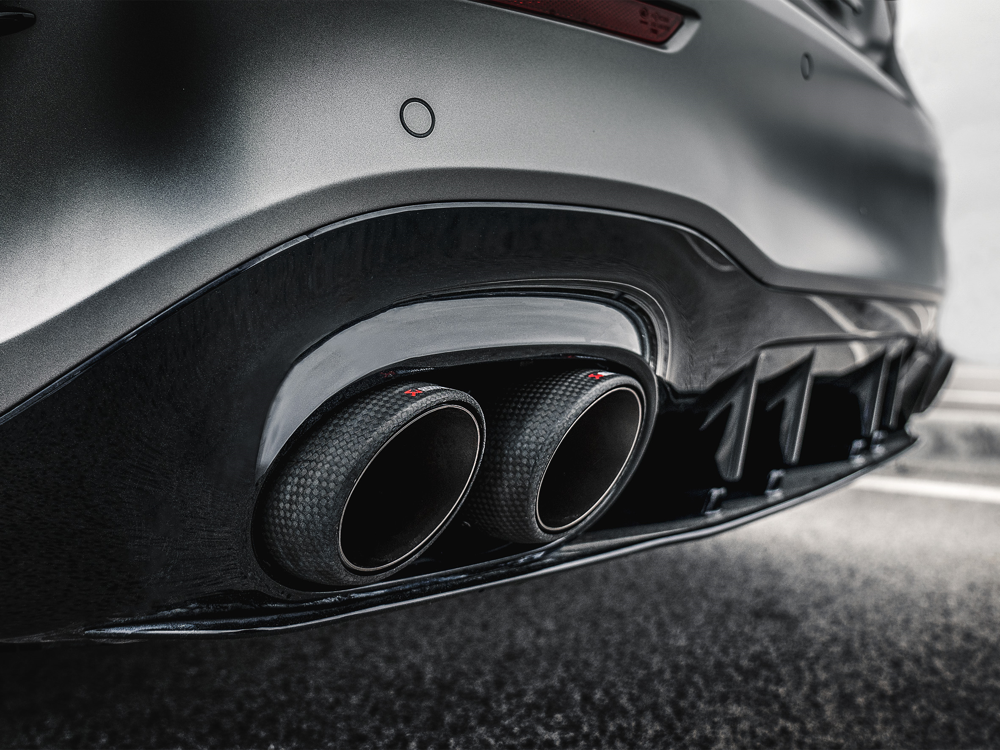 Akrapovic Slip-On Line (Titanium) for Mercedes AMG A 35 L (Z177) - ModsDirect