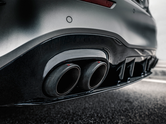 Akrapovic Slip-On Line (Titanium) for Mercedes AMG A 35 L (Z177) - ModsDirect