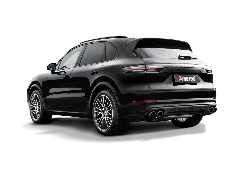 Akrapovic Evolution Line (Titanium) for OPF Porsche Cayenne (536) - ModsDirect
