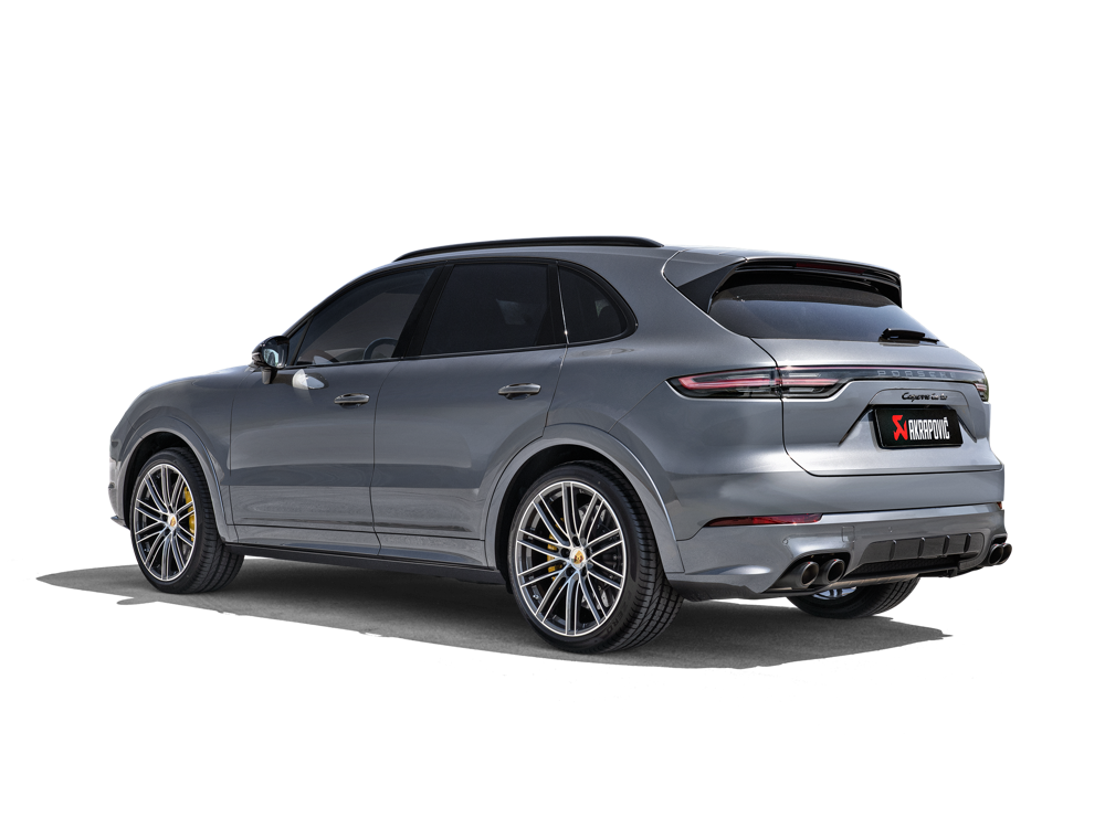 Akrapovic Evolution Line (Titanium) for Porsche Cayenne Turbo / Turbo S-E-Hybrid / Coupe / GTS (536) - ModsDirect