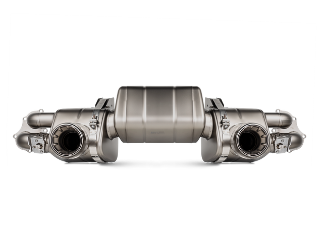 Akrapovic Slip-On Race Line (Titanium) for 2020 Porsche 718 Cayman/Boxster GT4 / GTS 4.0 / Spyder - ModsDirect