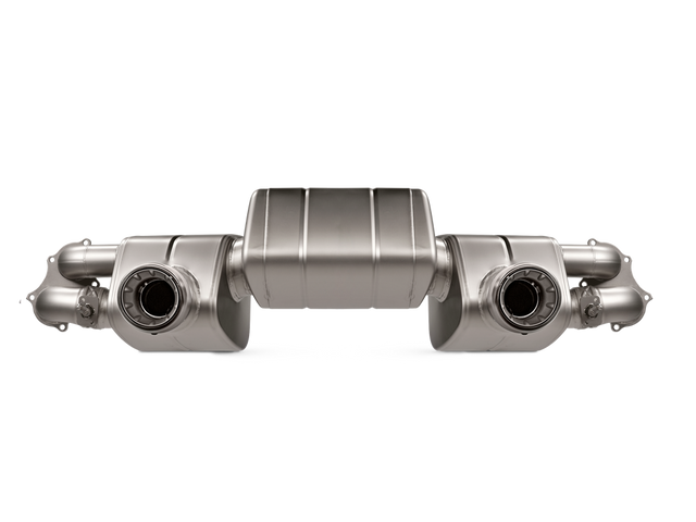 Akrapovic Slip-On Race Line (Titanium) for 2020+ Porsche 718 Cayman GT4/GTS 4.0/Boxster GTS 4.0/Spyder - ModsDirect