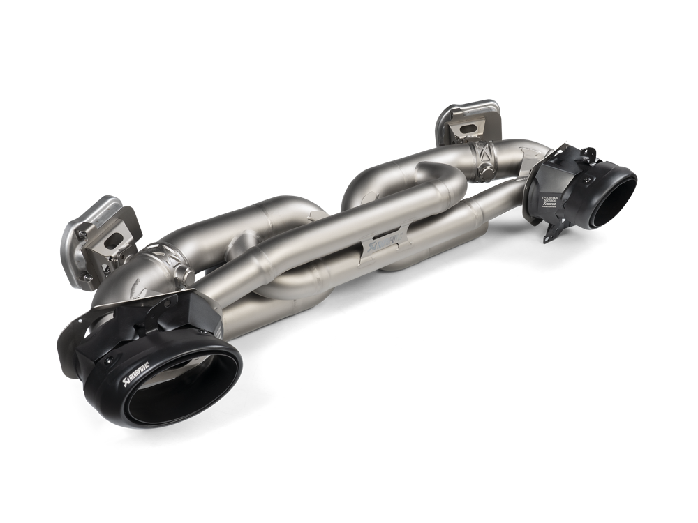 Akrapovic Slip-On Race Line (Titanium) for Porsche 911 Turbo / Turbo S / Cabriolet / Sport Classic (992) - ModsDirect