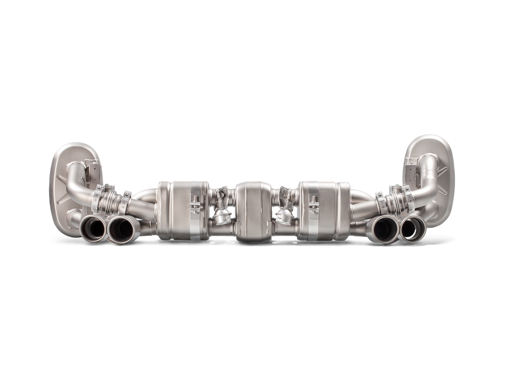 Akrapovic Slip-On Line (Titanium) for Porsche Carrera /S/4/4S/GTS (991) - ModsDirect