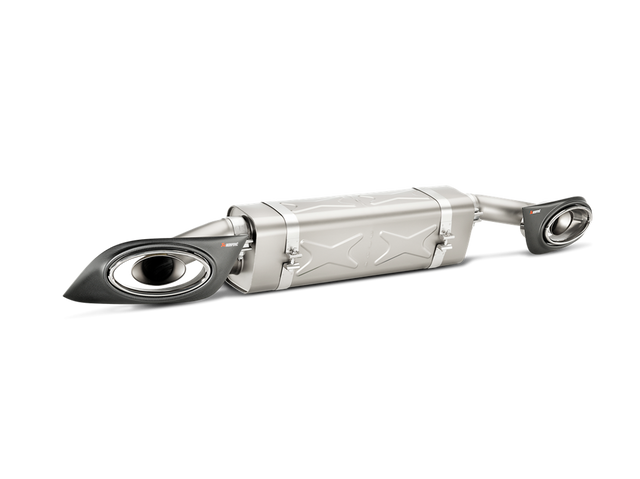 Akrapovic Slip-On Line (Titanium) for Porsche 911 Turbo/Turbo S (991) - ModsDirect