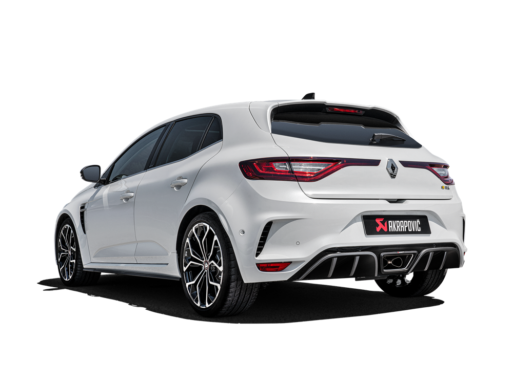 Akrapovic Slip On Line (Titanium) for Renault IV RS - ModsDirect