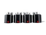 Akrapovic Carbon Tail Pipe Set for Chevrolet Corvette Z06/ZR1 - 115mm Diameter - ModsDirect