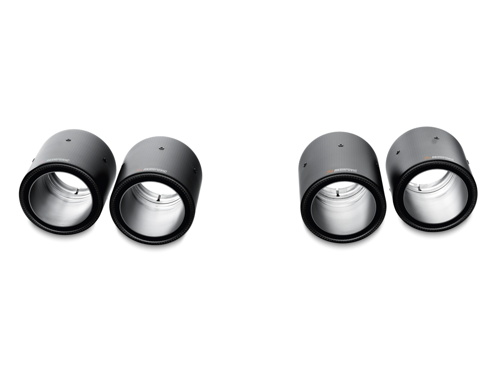Akrapovic Carbon Tail Pipe Set for BMW M5 (F10) - ModsDirect