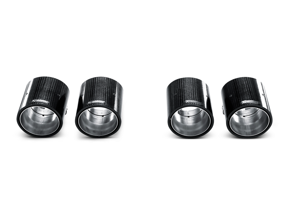 Akrapovic Carbon Tail Pipe Set for BMW M3 (E90) - ModsDirect