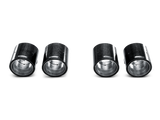 Akrapovic Carbon Tail Pipe Set for BMW M3 (E90) - ModsDirect
