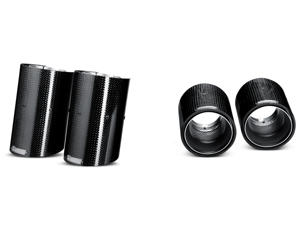 Akrapovic Carbon Tail Pipe Set for BMW M3 (E90) - ModsDirect