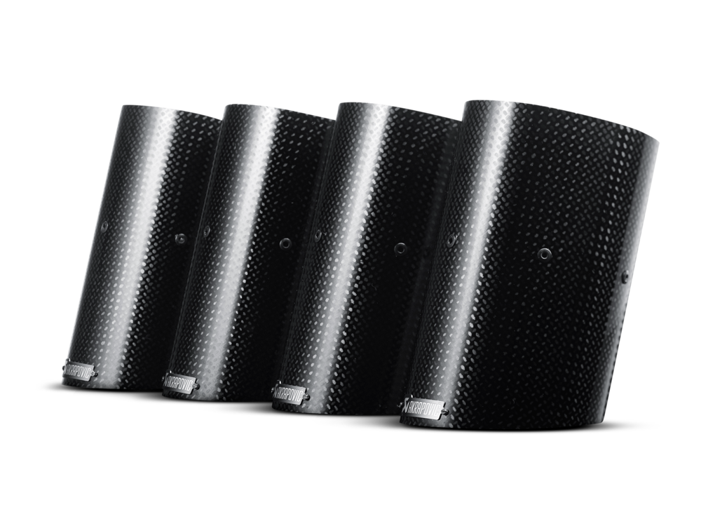 Akrapovic Carbon Tail Pipe Set for BMW M3 (E90) - ModsDirect