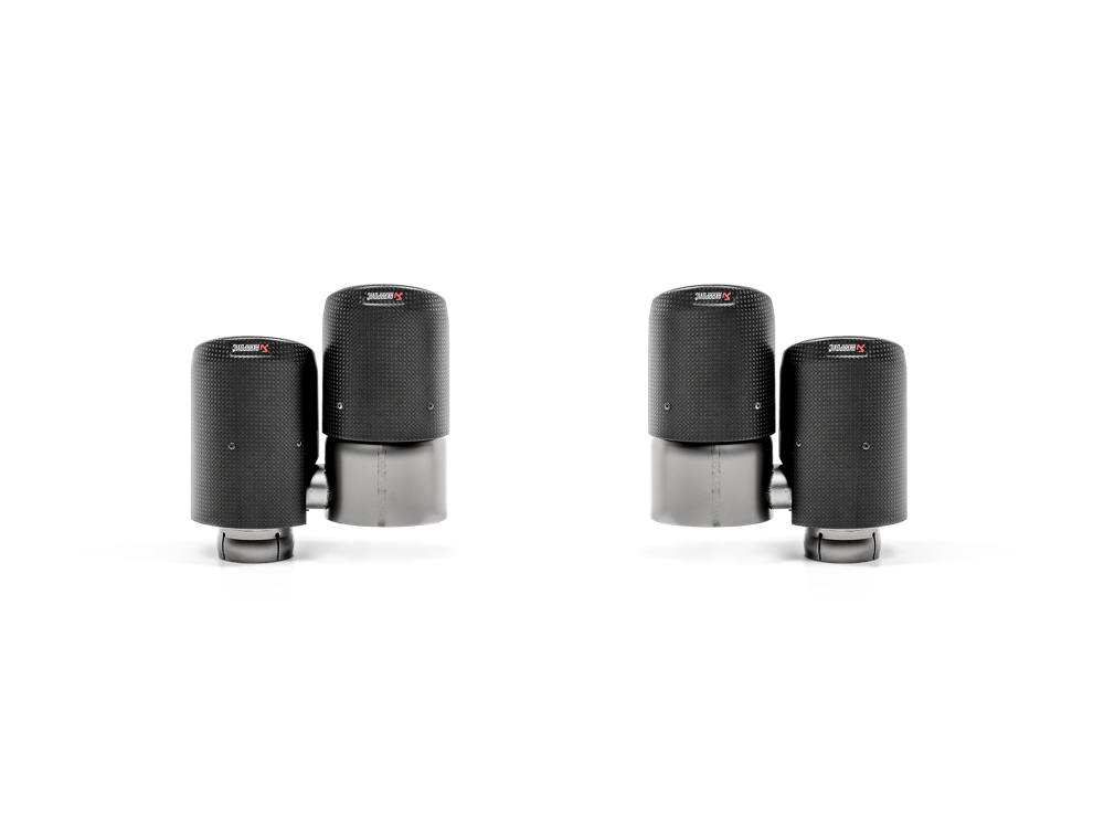 Akrapovic Carbon Tail Pipe Set for Porsche Panamera / 4 / Sport Turismo (971) - ModsDirect