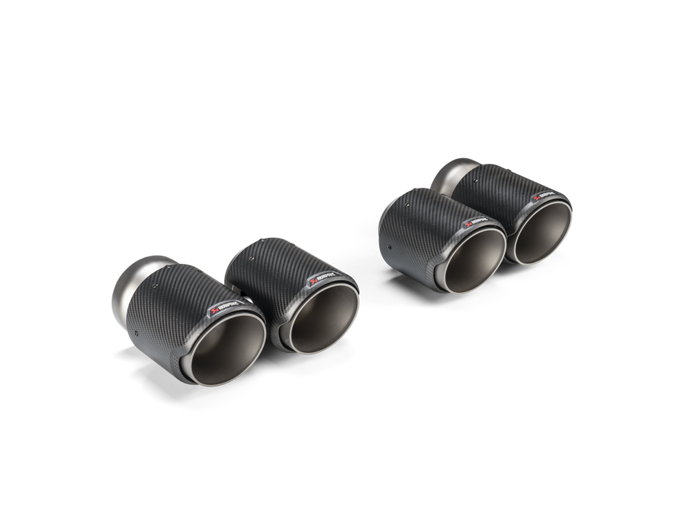 Akrapovic Carbon Tail Pipe Set for BMW M2 Coupe (G87) - ModsDirect