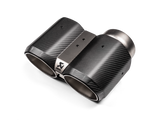 Akrapovic Carbon Tail Pipe Set for BMW M2 Coupe (G87) - ModsDirect