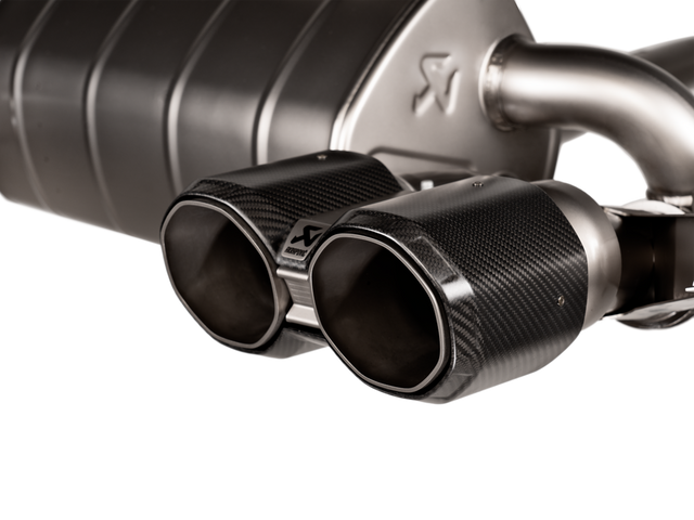 Akrapovic Carbon Tail Pipe Set for BMW M2 Coupe (G87) - ModsDirect