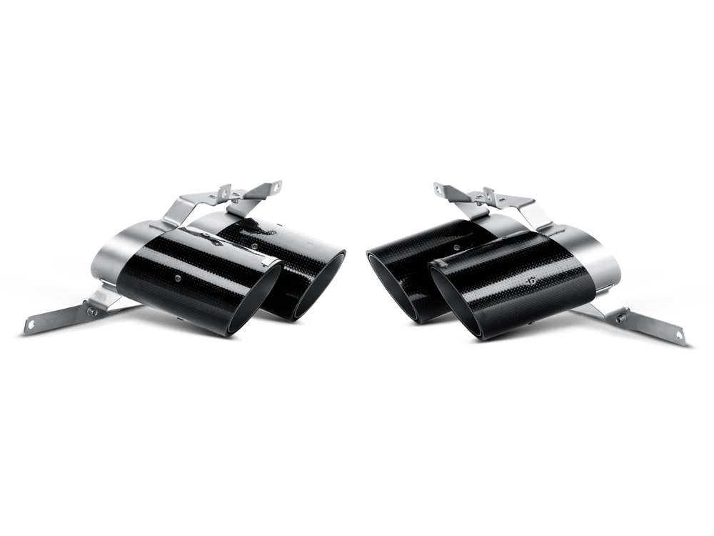 Akrapovic Carbon Tail Pipe Set for Lamborghini Gallardo LP 550-2 Coupe - ModsDirect