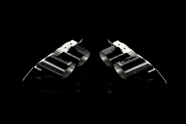 Akrapovic Carbon Tail Pipe Set for Lamborghini Gallardo LP 550-2 Coupe - ModsDirect