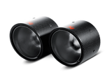 Akrapovic Carbon Tail Pipe Set for Mini Cooper S (R56) / Cooper S Cabrio (R57) - ModsDirect