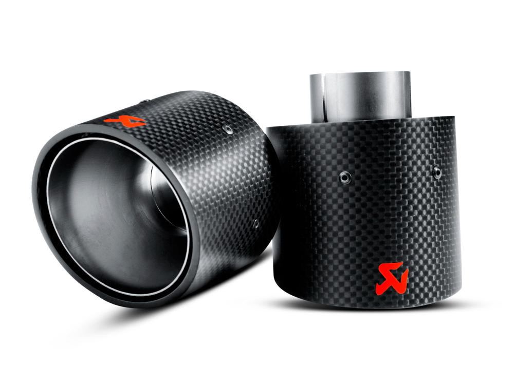 Akrapovic Carbon Tail Pipe Set for Mini Cooper S (R56) / Cooper S Cabrio (R57) - ModsDirect