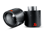 Akrapovic Carbon Tail Pipe Set for Mini Cooper S (R56) / Cooper S Cabrio (R57) - ModsDirect