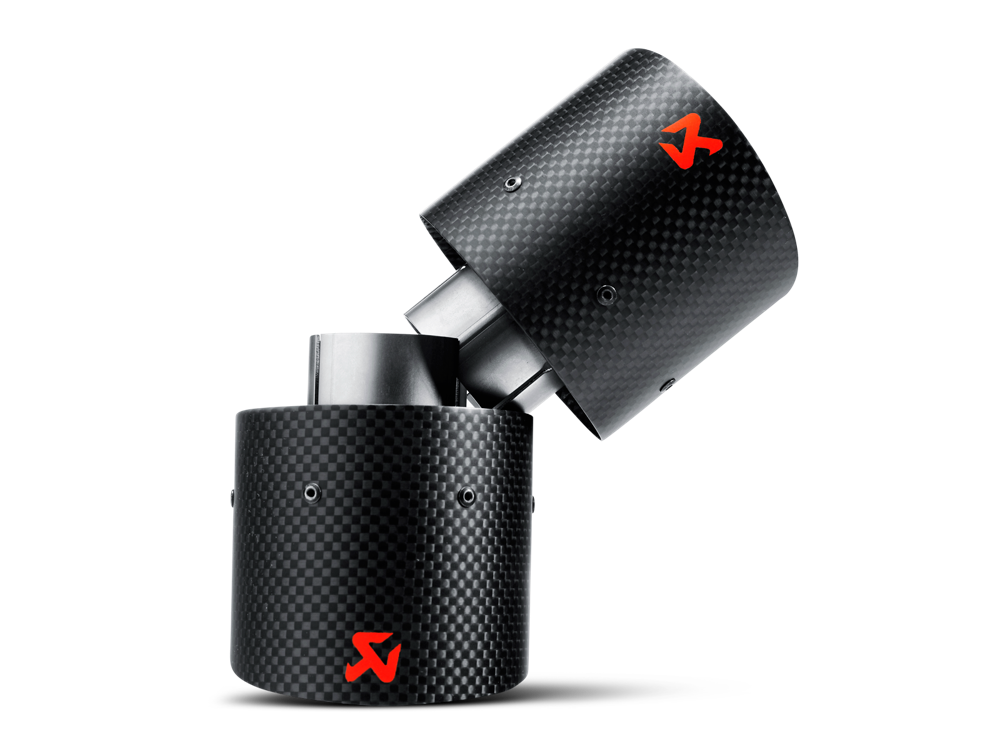 Akrapovic Carbon Tail Pipe Set for Mini Cooper S (R56) / Cooper S Cabrio (R57) - ModsDirect