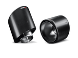 Akrapovic Carbon Tail Pipe Set for Nissan 370Z - ModsDirect