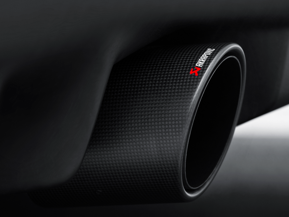 Akrapovic Carbon Tail Pipe Set for Nissan 370Z - ModsDirect