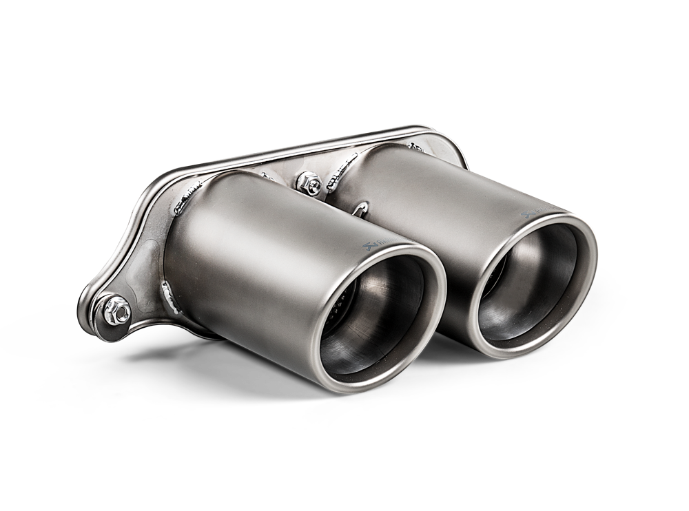 Akrapovic Titanium Tail Pipe Set for Porsche 911 GT3 / GT3 Touring (991.2) - ModsDirect