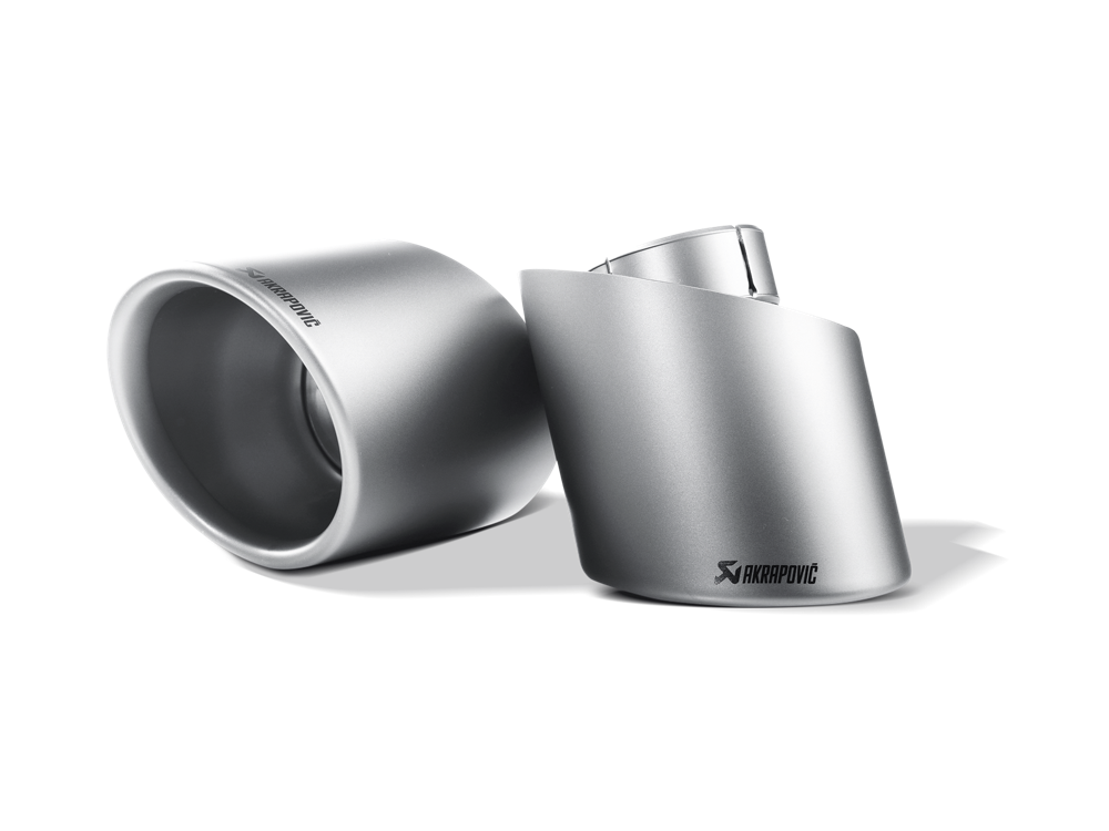 Akrapovic Titanium Tail Pipe Set for Abarth 500/500C - ModsDirect