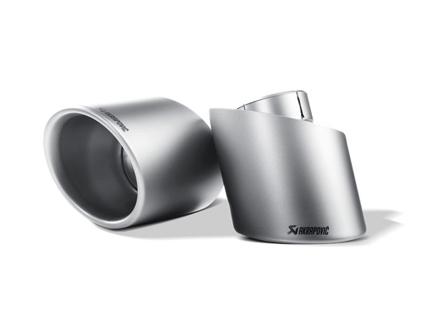 Akrapovic Titanium Tail Pipe Set for Abarth 500/500C - ModsDirect