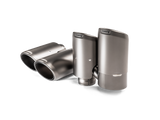 Akrapovic Titanium Tail Pipe Set for Porsche Cayenne / Coupe (536) - ModsDirect