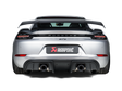 Akrapovic Titanium Tail Pipe Set in Black for Porsche 718 Cayman GT4 / Spyder - ModsDirect