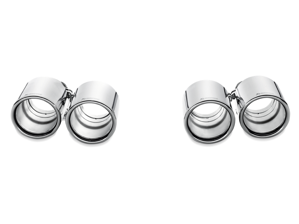 Akrapovic Titanium Tail Pipe Set for BMW M5 (F10) - ModsDirect