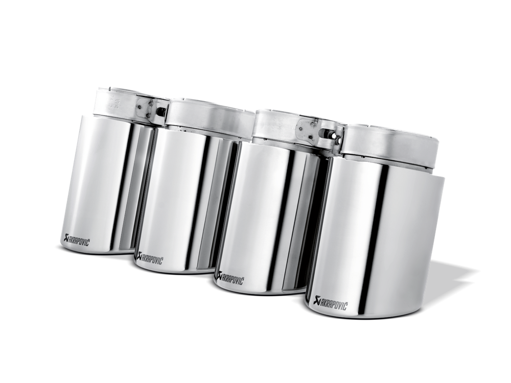 Akrapovic Titanium Tail Pipe Set for BMW M5 (F10) - ModsDirect