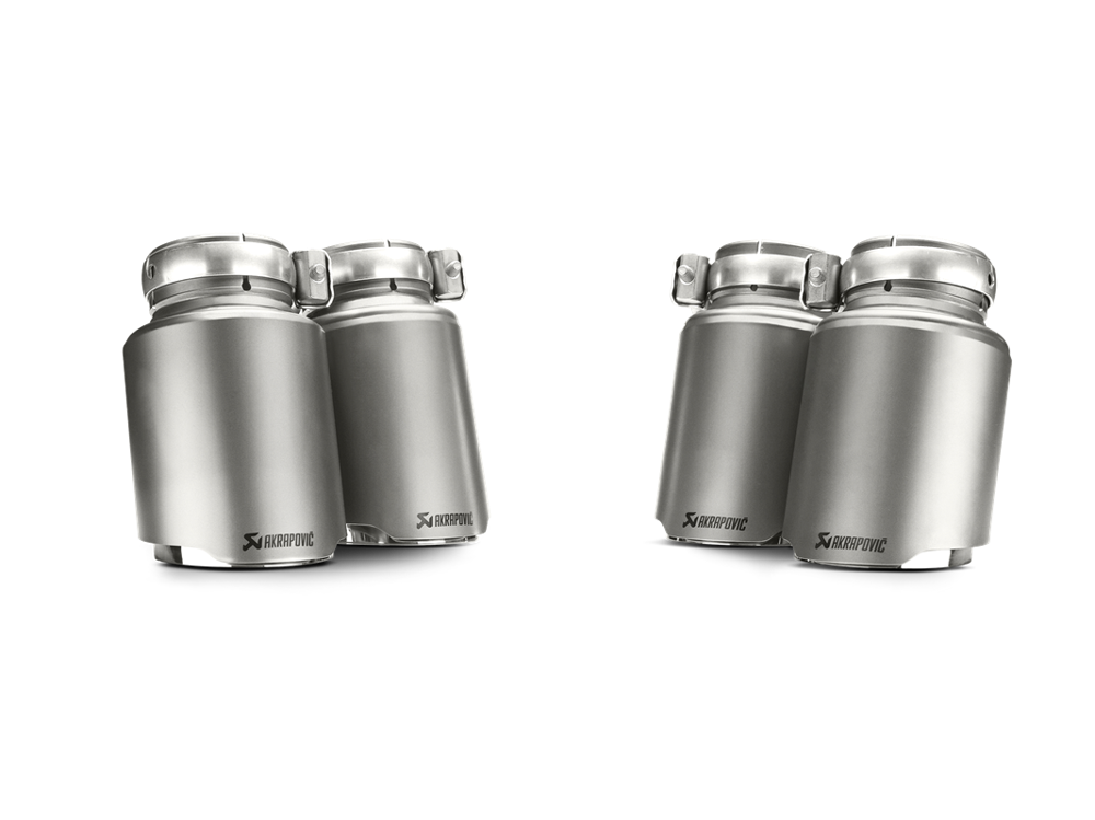 Akrapovic Titanium Tail Pipe Set for BMW M3 (F80) - ModsDirect