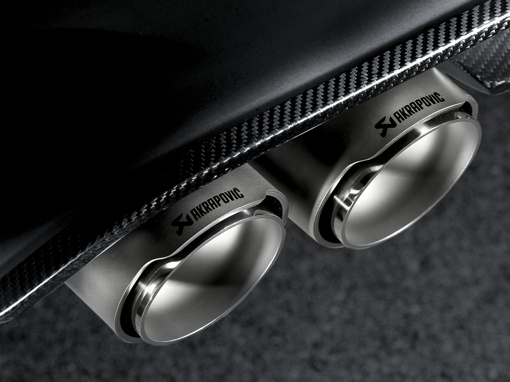 Akrapovic Titanium Tail Pipe Set for BMW M3 (F80) - ModsDirect