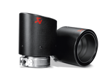 Akrapovic Carbon Tail Pipe Set for Volkswagen Golf (VI) GTD - ModsDirect