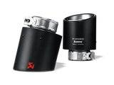 Akrapovic Carbon Tail Pipe Set for Volkswagen Golf (VI) GTD - ModsDirect