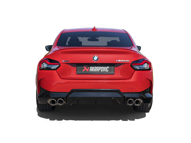 Akrapovic Slip-On Line (Titanium) for BMW M240i (G42) - ModsDirect
