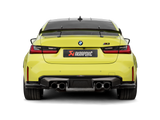 Akrapovic Rear Carbon Fibre Diffuser - Gloss Black for M3/M4 (G8X) - ModsDirect